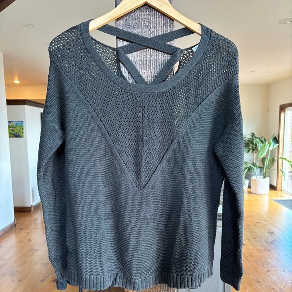 Heartloom Charcoal Knit Top - Picture 7 of 8